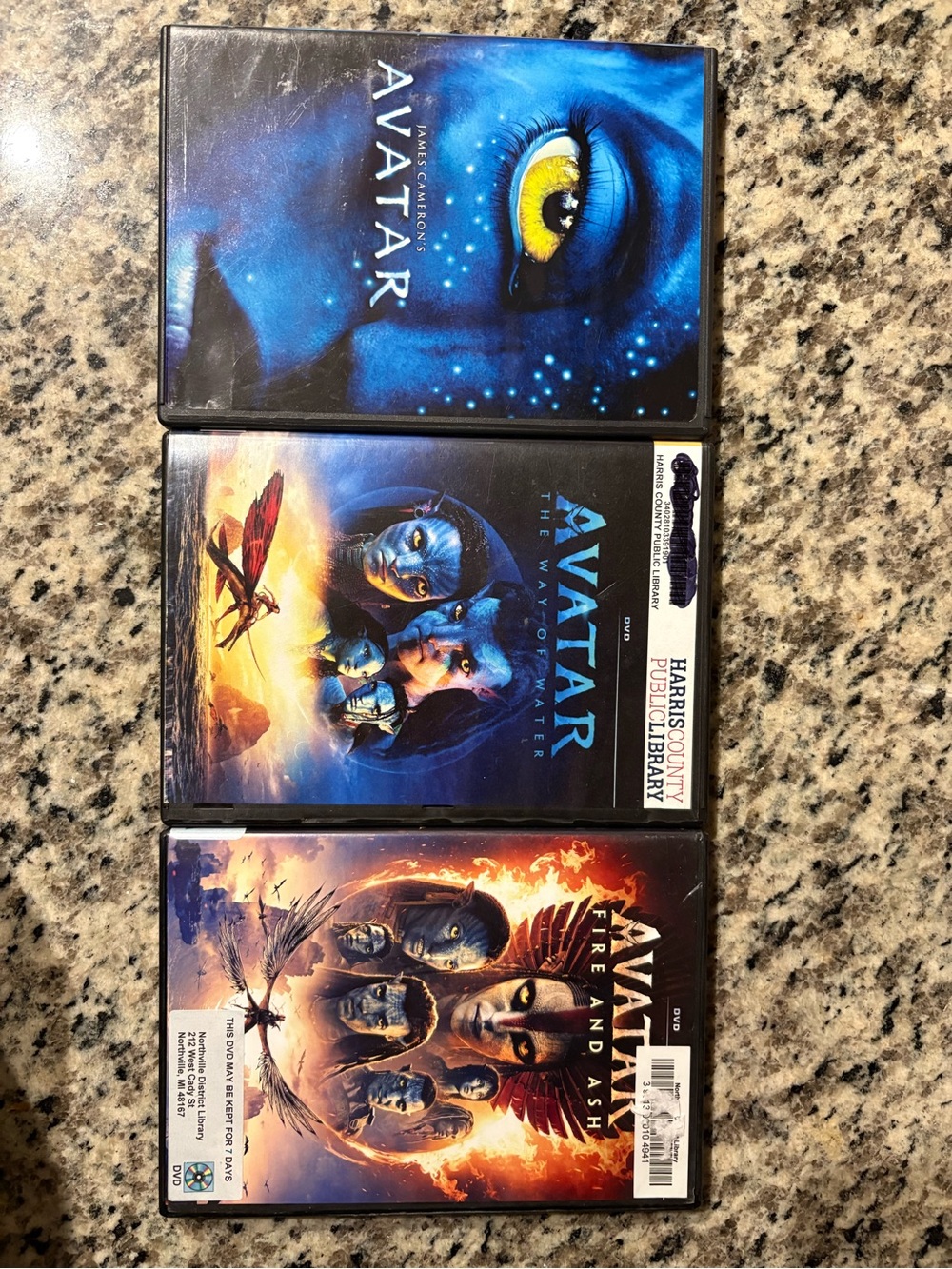Avatar Trilogy DVD Set